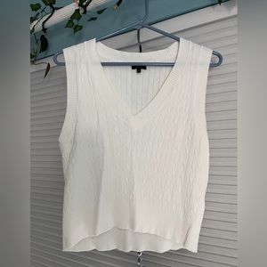 White Sweater Vest
